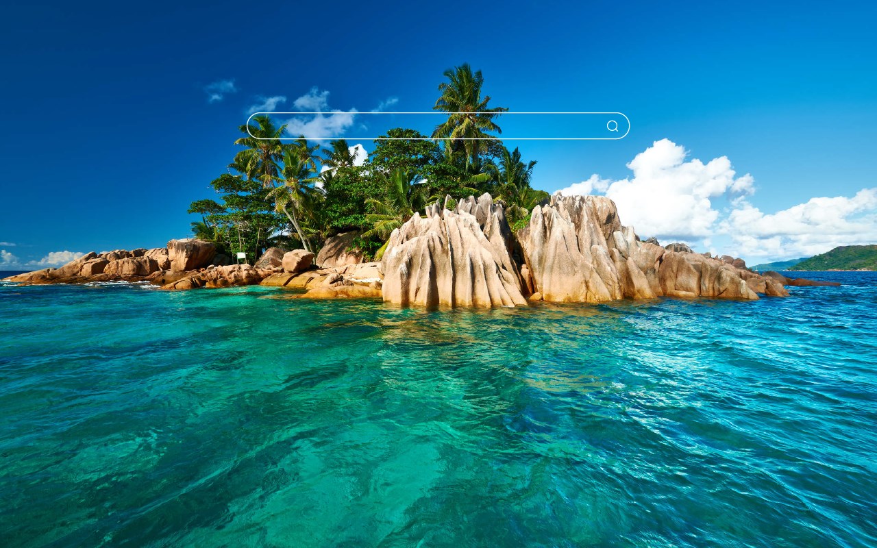 Tropical Islands Paradise HD Wallpaper Theme