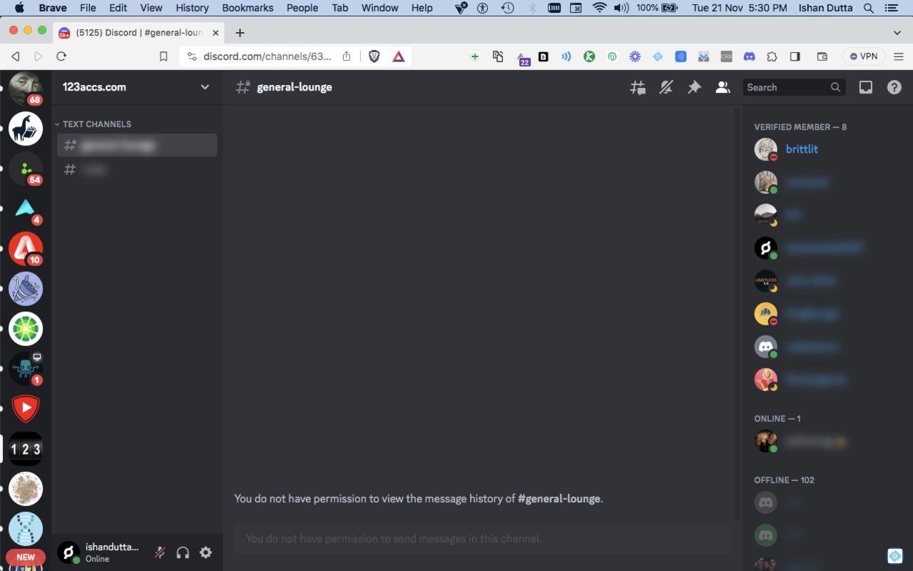 Discord Blur