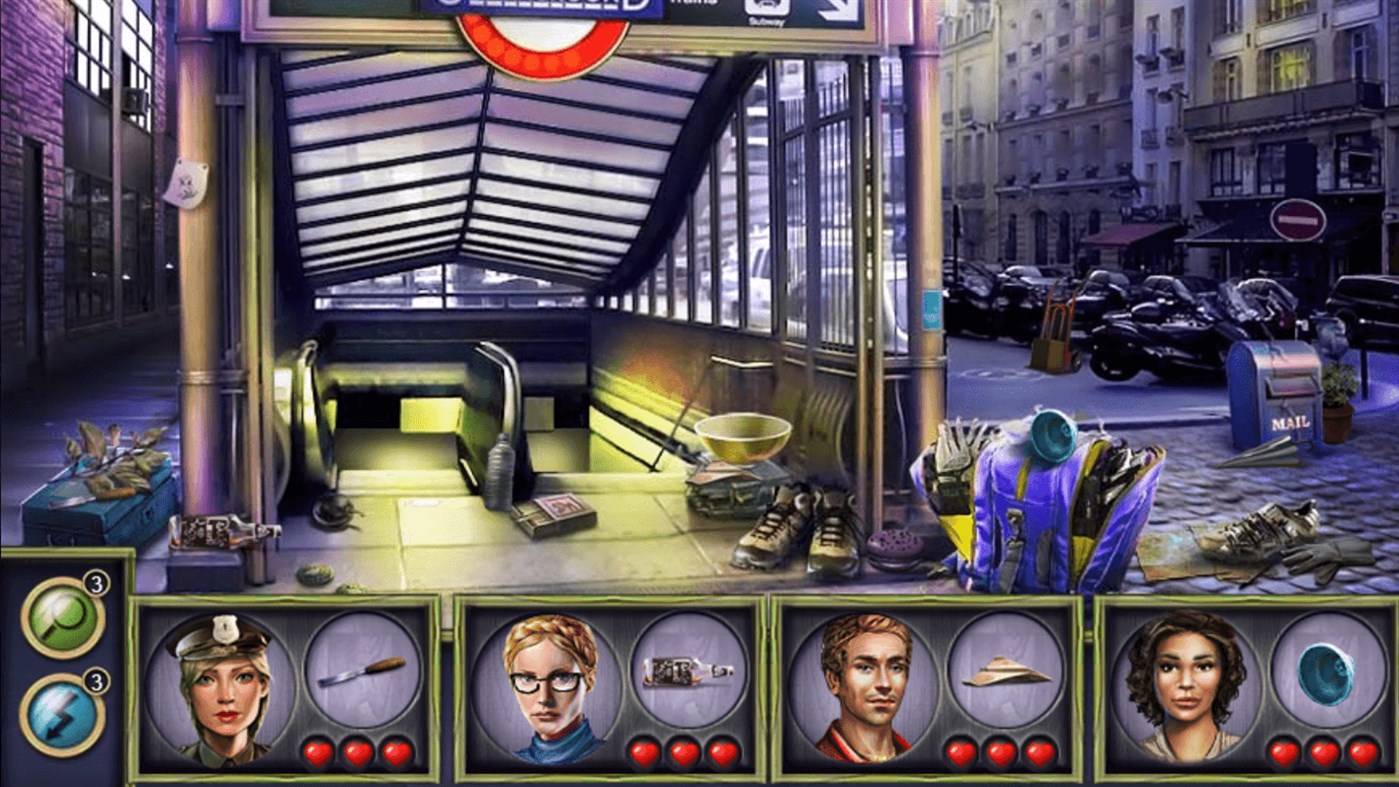 #2. Hidden Object : Beneath the Streets (Windows) Bởi: WhatYJ