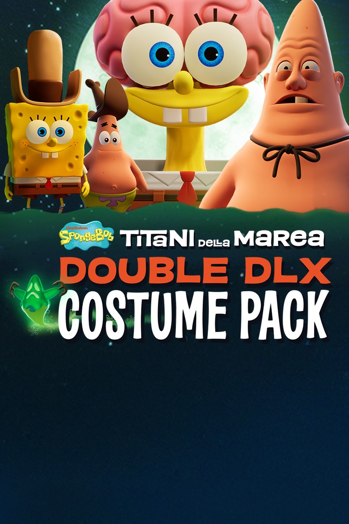 SpongeBob SquarePants: Titans of the Tide - Double Deluxe Costume Pack DLC | Xbox | Chiave | Privato