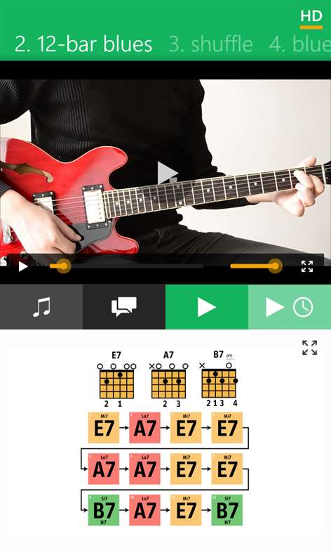 Blues Guitar Lessons LITE Screenshots 1
