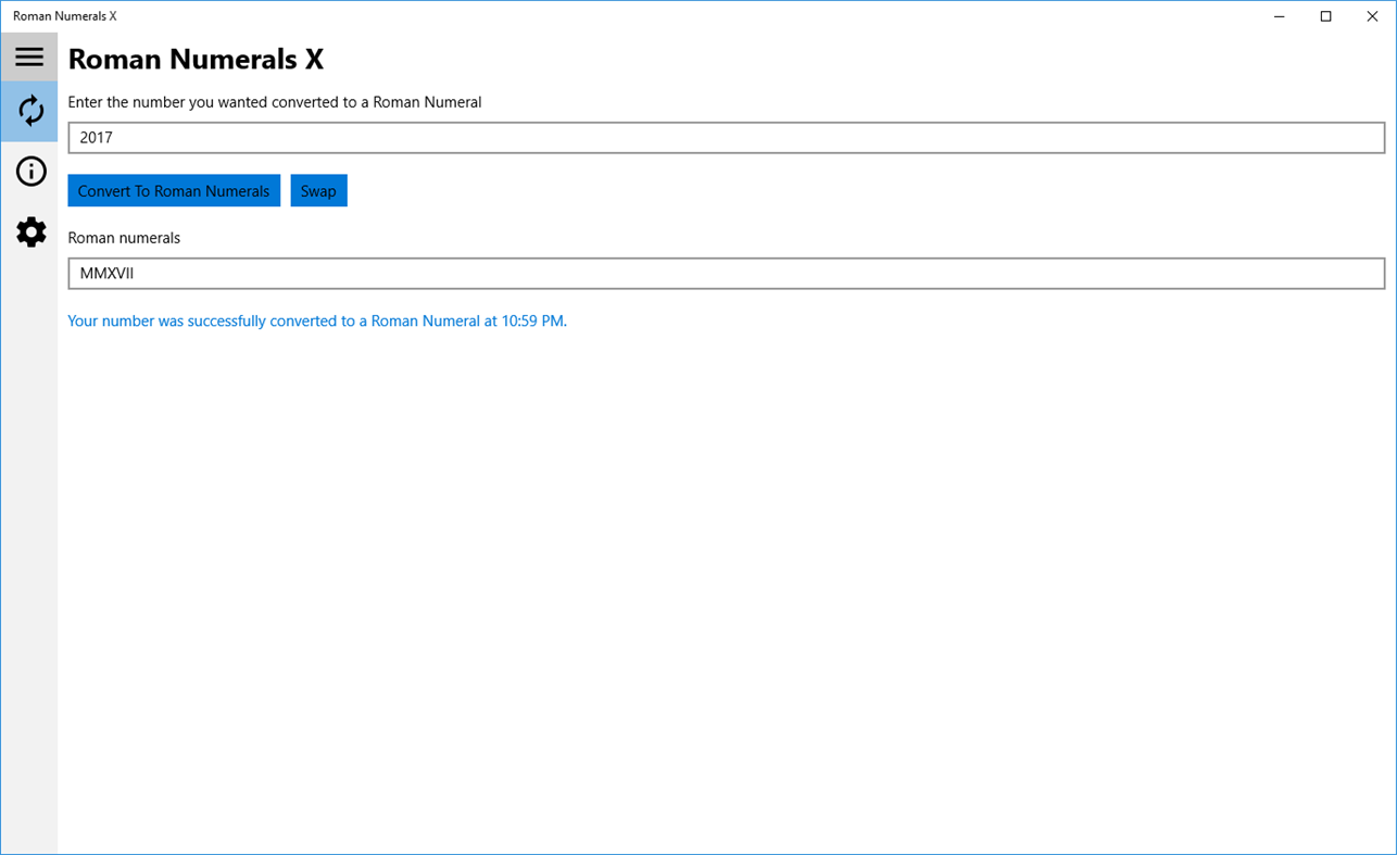 #1. Roman Numerals X (Windows) 来自: Phairalsoft