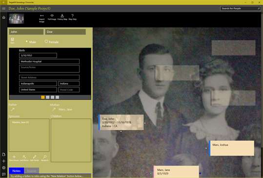 BegatAll Genealogy screenshot 2