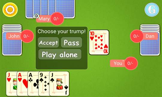 Euchre Mobile screenshot 5