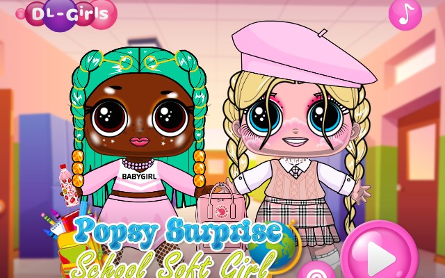 【图】Popsy Surprise School Soft Girl Game(截图2)