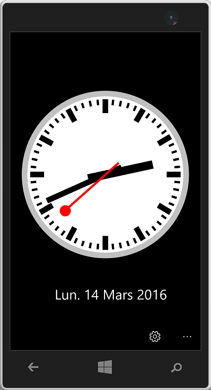 Horloge Digitale Gratuite – Microsoft Apps