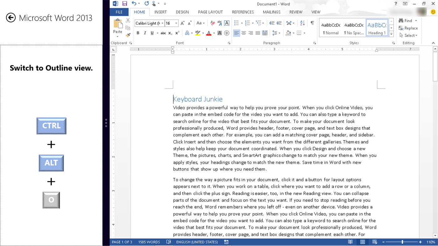 #7. Keyboard Junkie (Windows) โดย: Simple Nature Works