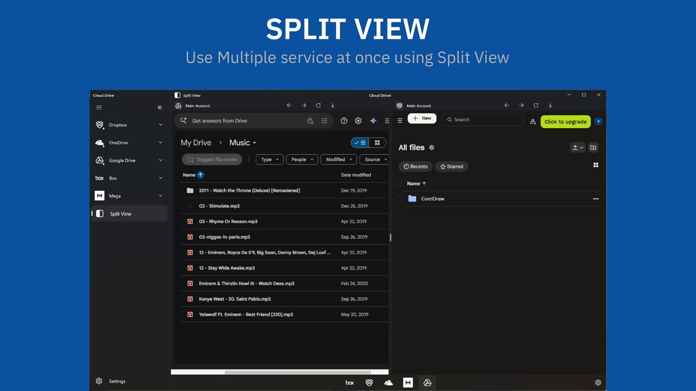 #3. Cloud Drive! : Cloud Storage with multi accounts (Windows) Od: Define Studio
