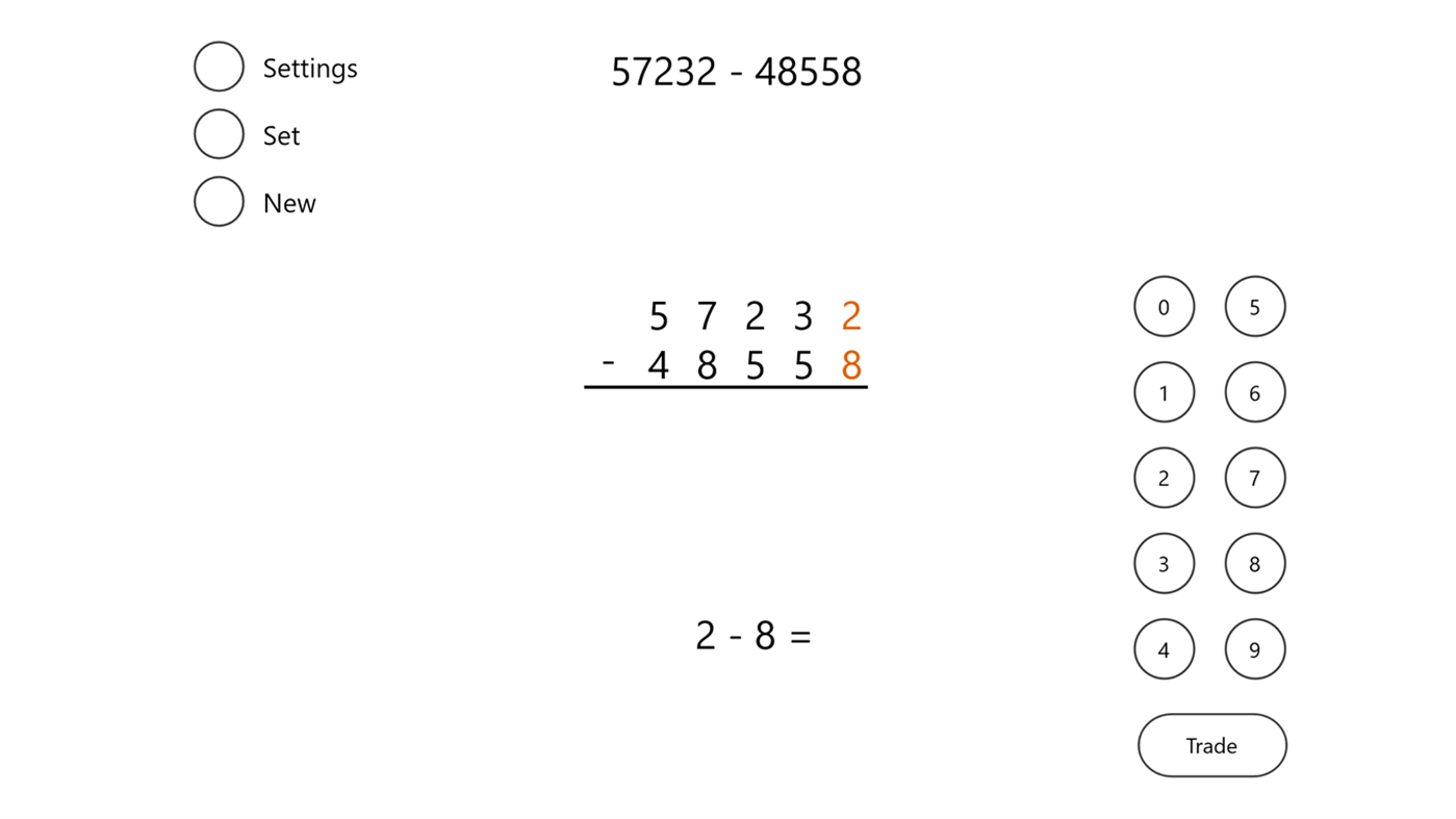 #1. Column Subtraction (Windows) بواسطة: iDevBooks