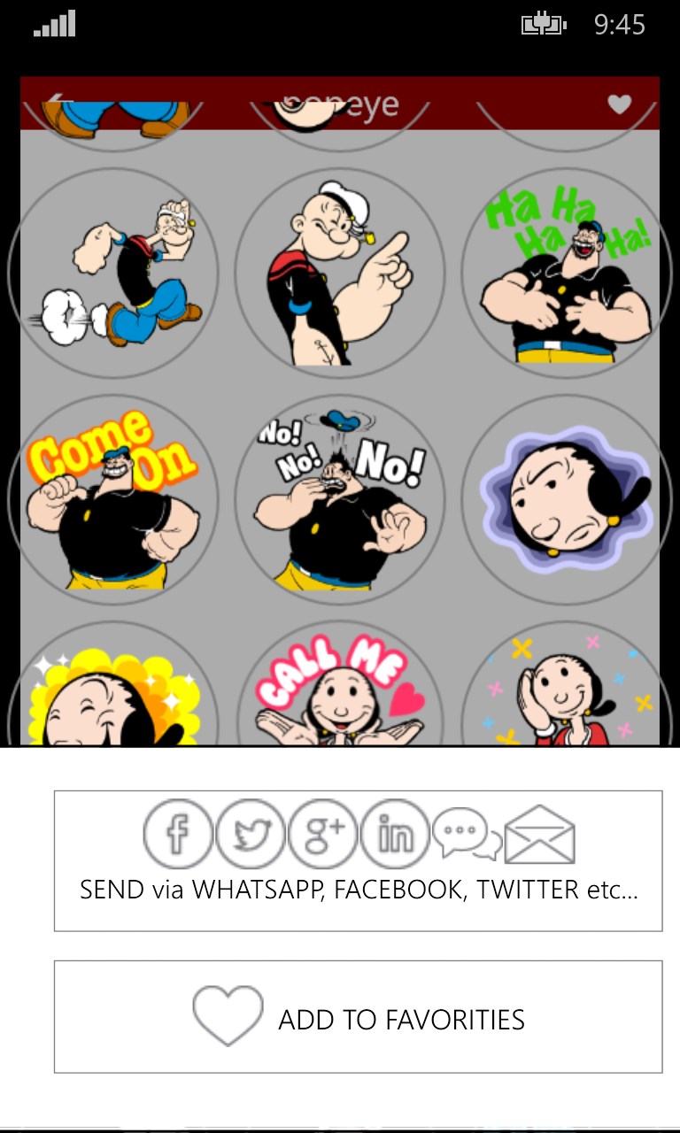Emoji Stickers  for WhatsApp  Facebook  Twitter for Windows 