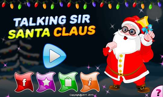 Talking Sir Santa Claus screenshot 1