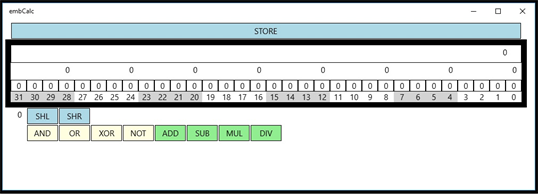 embCalc screenshot 1
