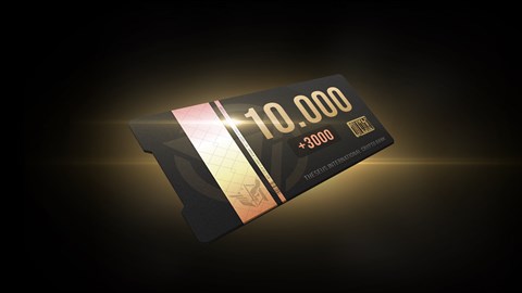 10000 Munten (+3000 bonus)