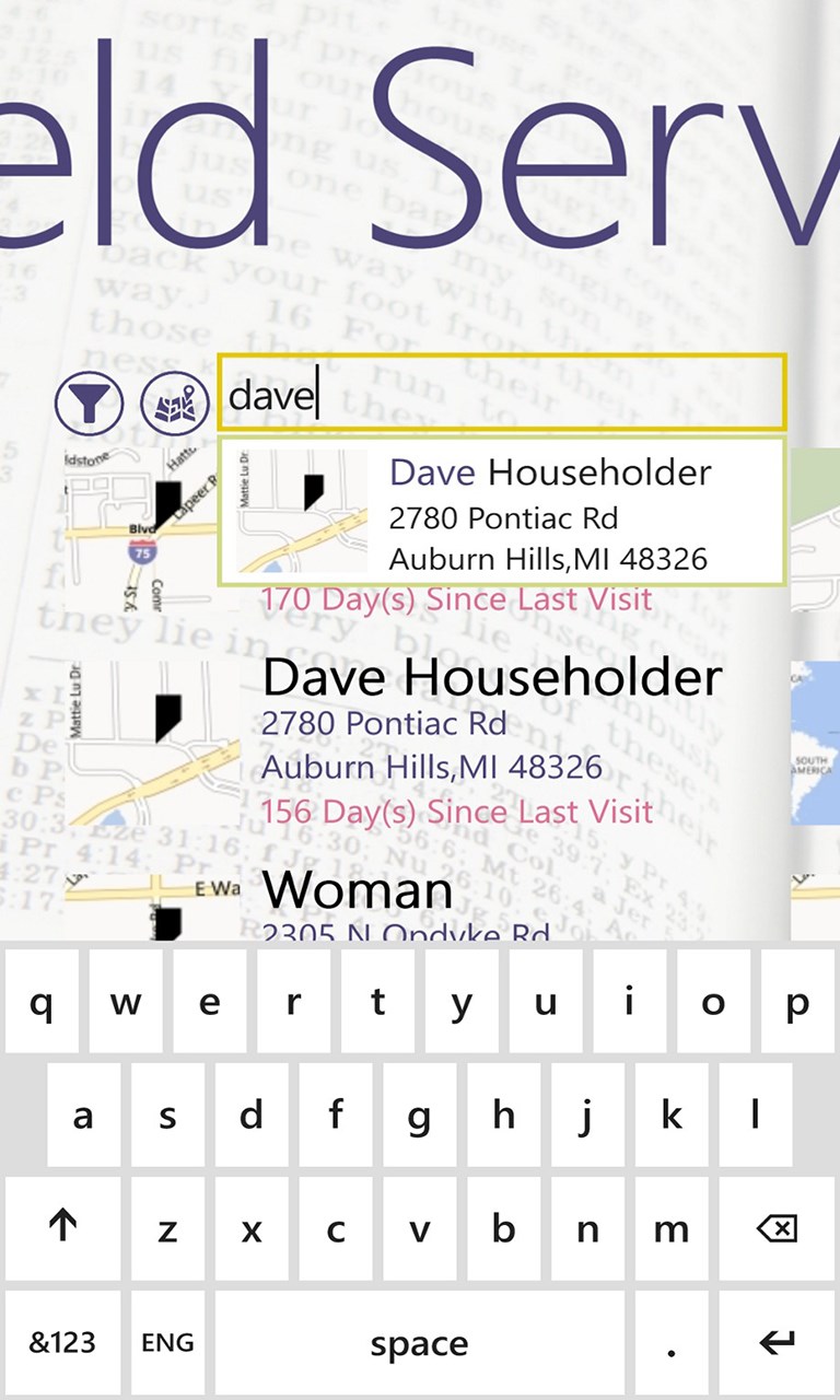 JW Field Service for Windows 10 Mobile