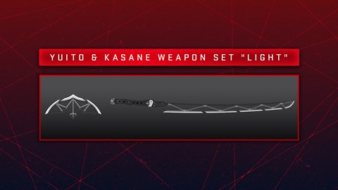 SCARLET NEXUS Yuito & Kasane Weapon Set "Light"