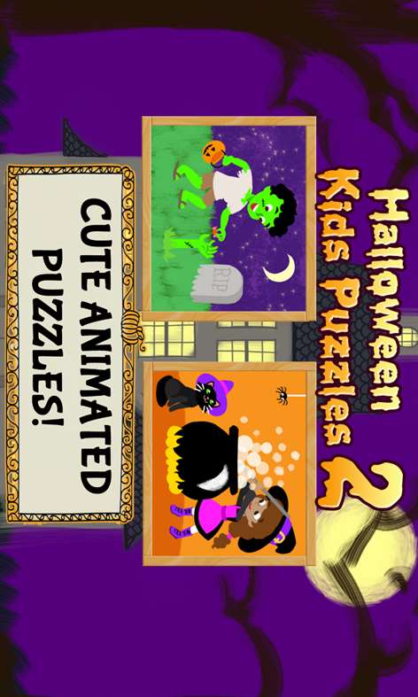Halloween Kids Puzzles 2 Screenshots 1