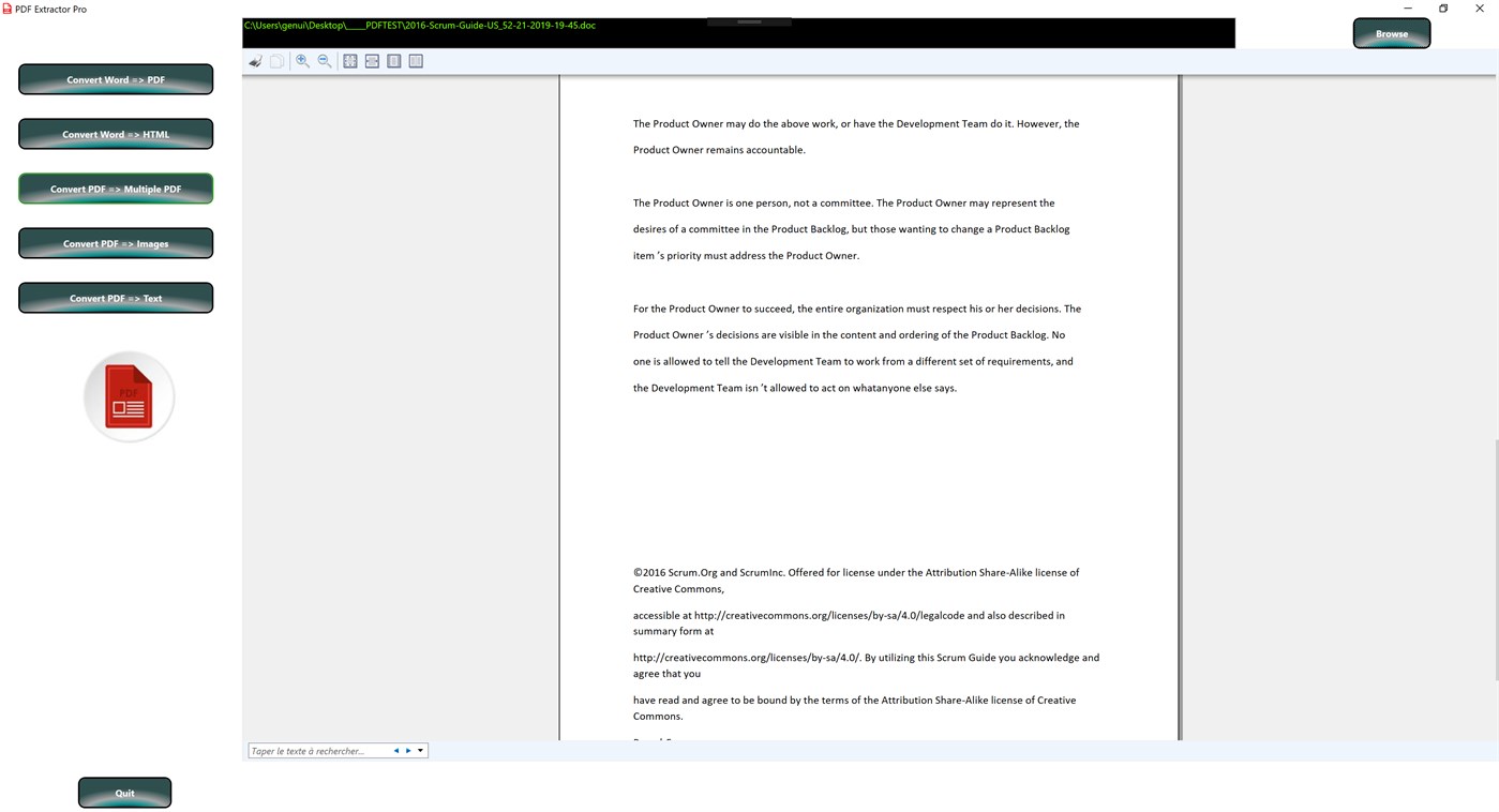 #7. PDF Extractor Pro (Windows) بواسطة: GenuiSoft IT