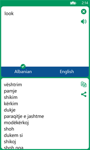 Albanian English Translator screenshot 2