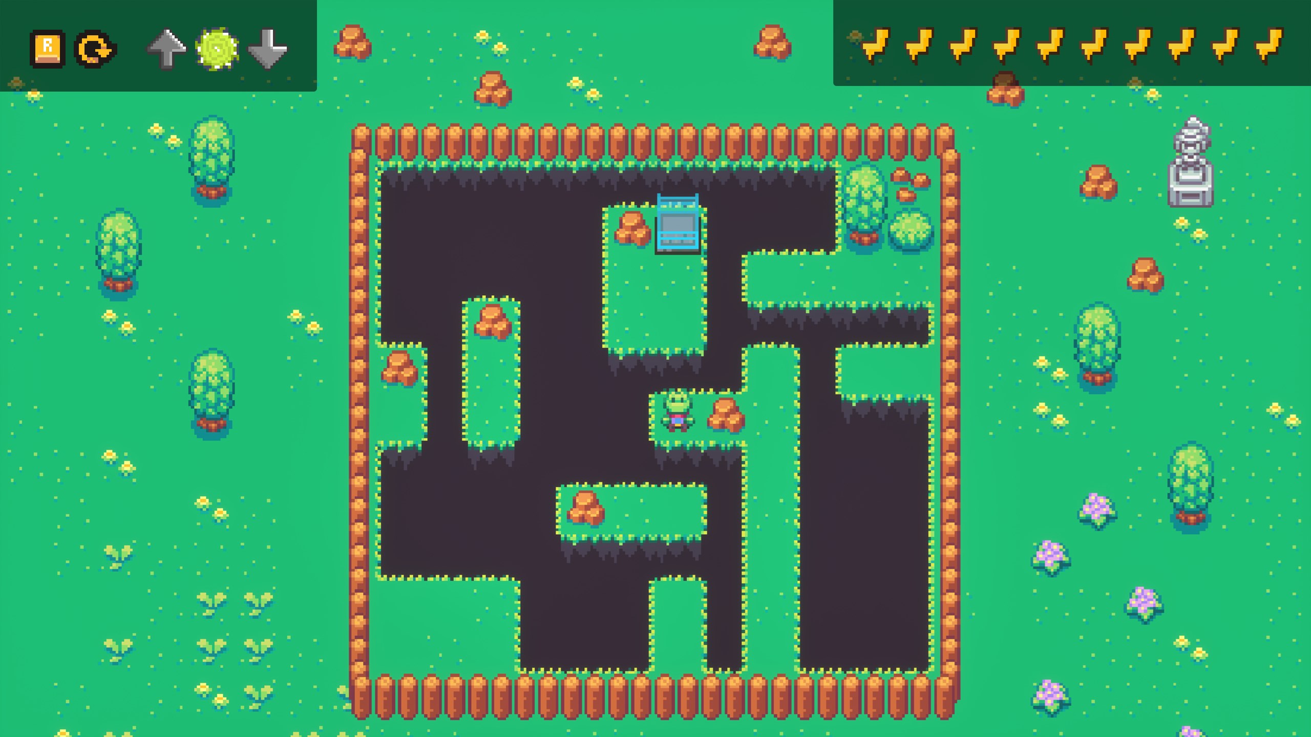 Tiny Mage in Puzzle Land (Windows) — скриншот 1