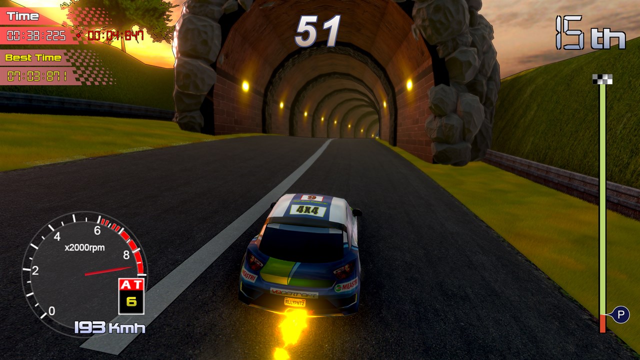 Rally Rock 'N Racing screenshot 1