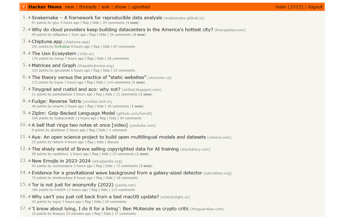 Comments Owl for Hacker News
