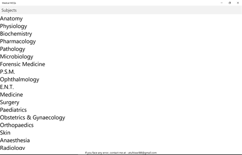 Medical MCQs Screenshots 1