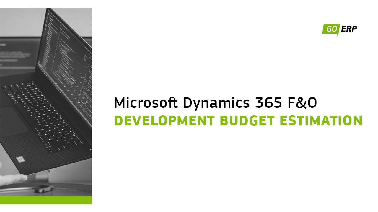 Snapshot 1 of FO Development Budget Estimation: 2-Day Assessment