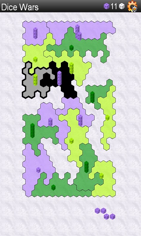 #3. DiceWars (Windows) De: GASP Mobile Games Inc