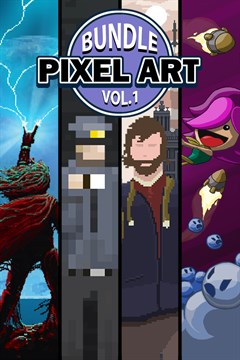 Cover poster for Digerati Pixel Art Bundle Part 1