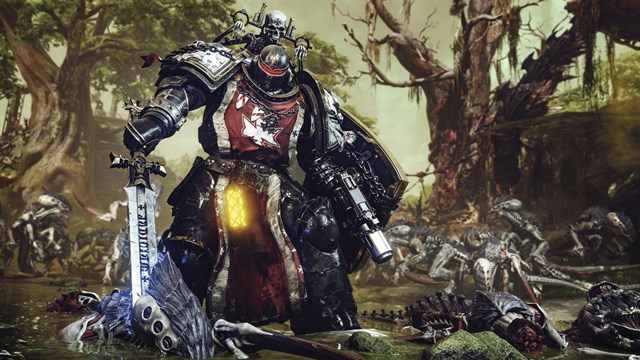 Warhammer 40,000: Space Marine 2 - Black Templars Champion Pack screenshot 2
