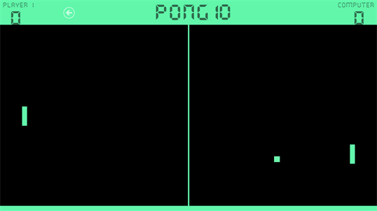 Pong 10 screenshot 1