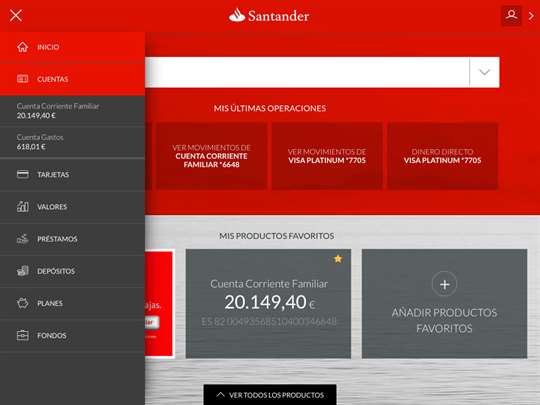 Banco Santander España screenshot 3