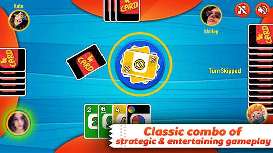 4 Colors Uno Card Game Free screenshot 5