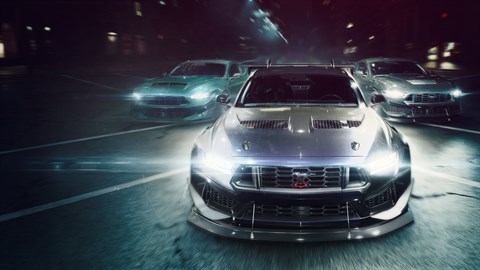 Need for Speed™ Unbound - Conjunto do Ford Mustang Dark Horse '24