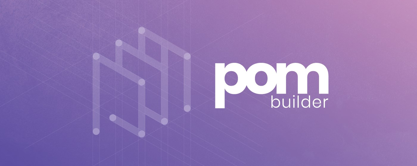 POM Builder – Auto-generate CSS/XPath Locator marquee promo image