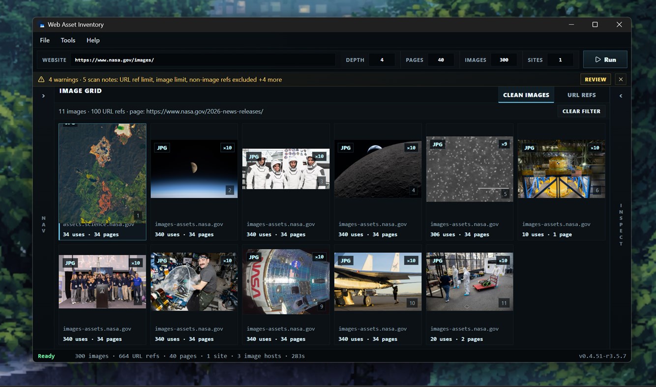#1. Website Image Inventory (Windows) Oleh: BassThermal