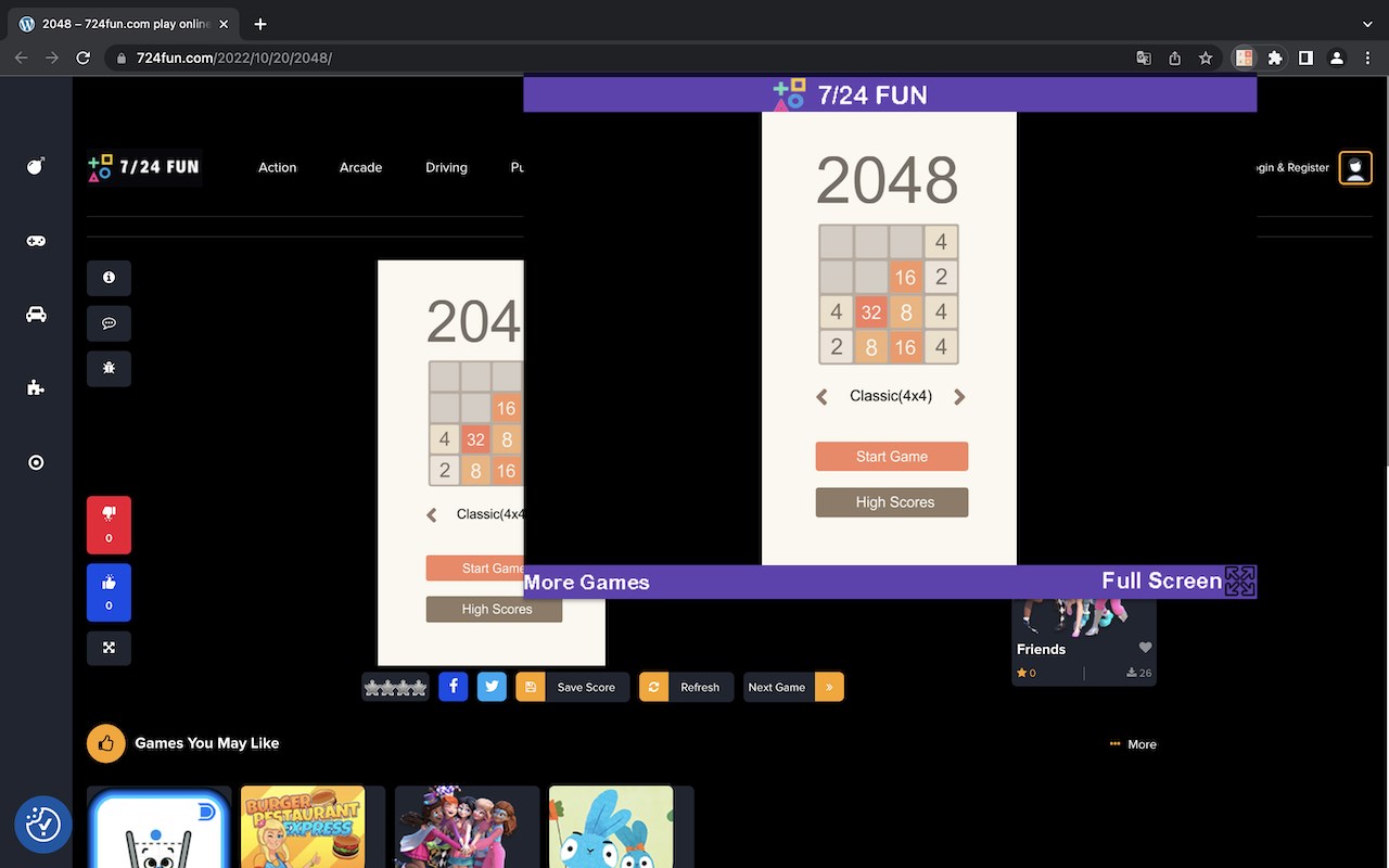 2048 Original - Puzzle game