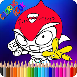 Super Zings Coloring Book