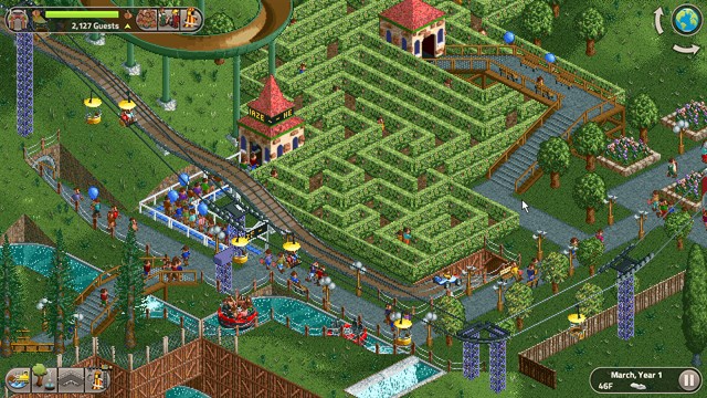 RollerCoaster Tycoon Classic screenshot 2