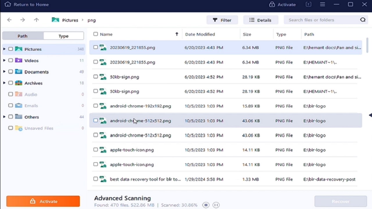 Snapshot 4 of Pen Drive Data Recovery Software a Best tool to recover and deleted lost data