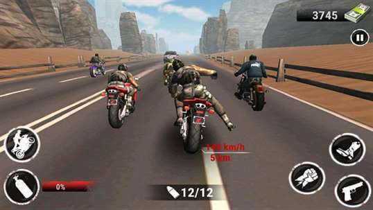 Real Traffic Rider screenshot 1