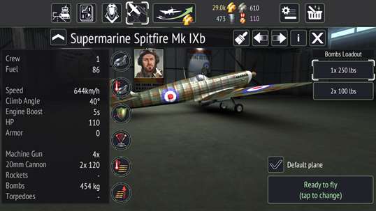 Warplanes: WW2 Dogfight screenshot 8