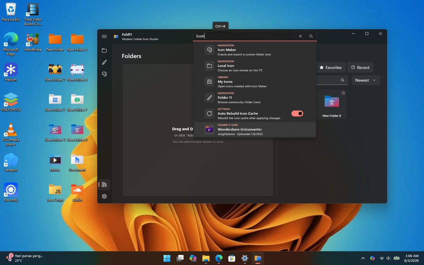 Fold11 - Folder Icon Maker screenshot