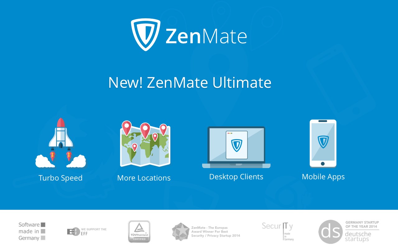 ZenMate Free VPN – Best VPN for Edge