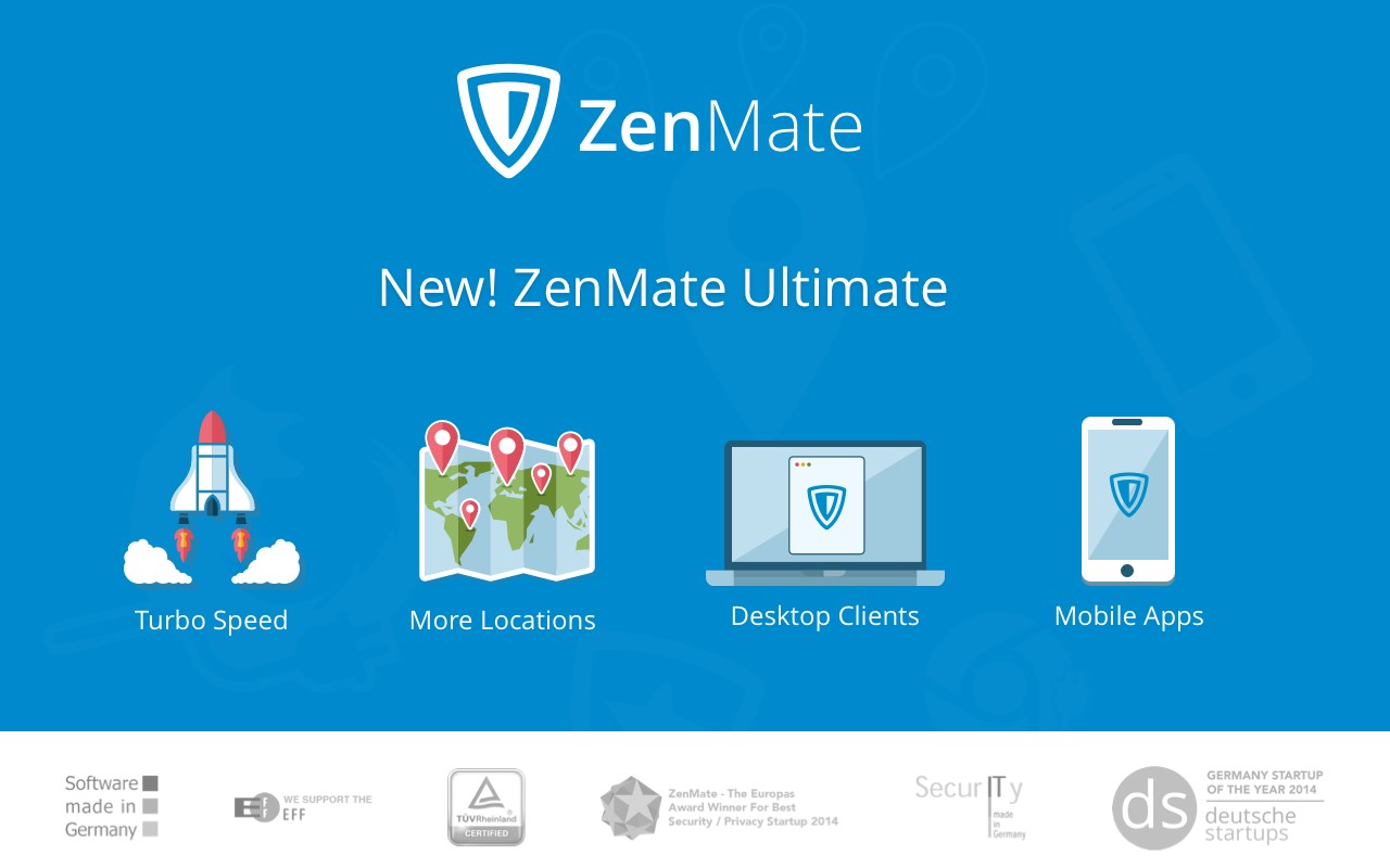 ZenMate Free VPN – Best VPN for Edge for Edge