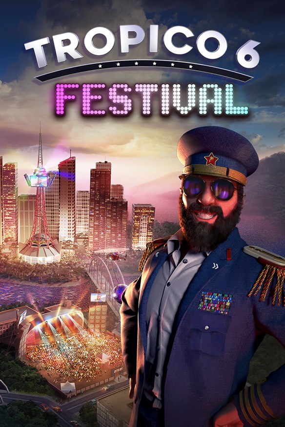 Tropico 6 - Festival Xbox Series X|S and Xbox One cover art