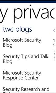 TwC Blogs screenshot 3