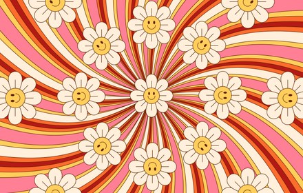 60s 70s Groovy Wallpaper Theme New Tab small promo image