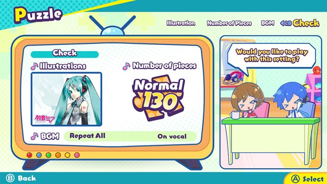 Hatsune Miku Jigsaw Puzzle screenshot 3