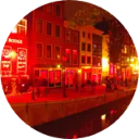 Red Light District Wallpaper New Tab icon